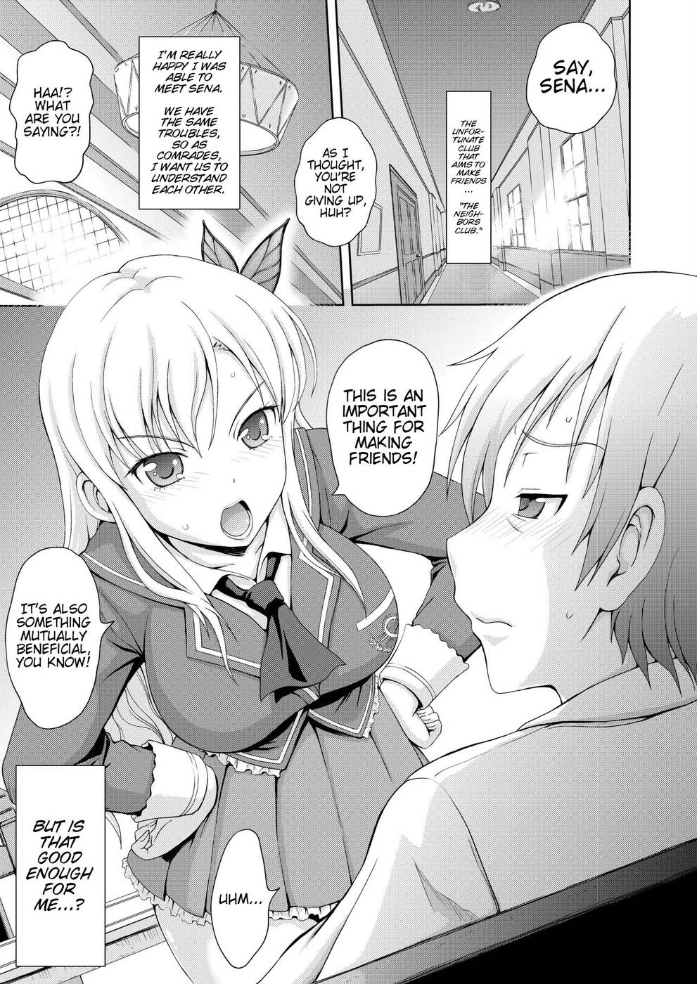 Hentai Manga Comic-I want to become more than just friends !-Read-5